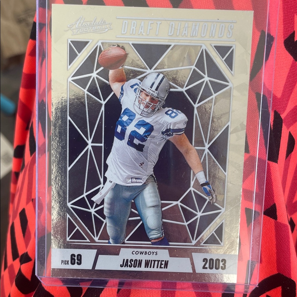Panini Absolute Football Card with Blue and White Design